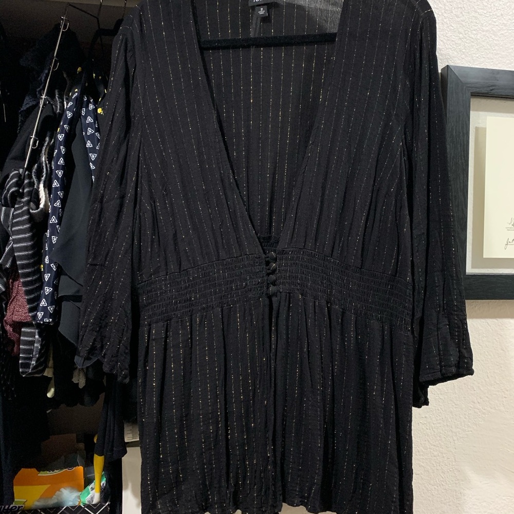 Torrid - Black blouse (2/2x)